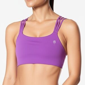Athleta Pink Womens‎ Fully Focused Criss Cross Back Sports Bra XS